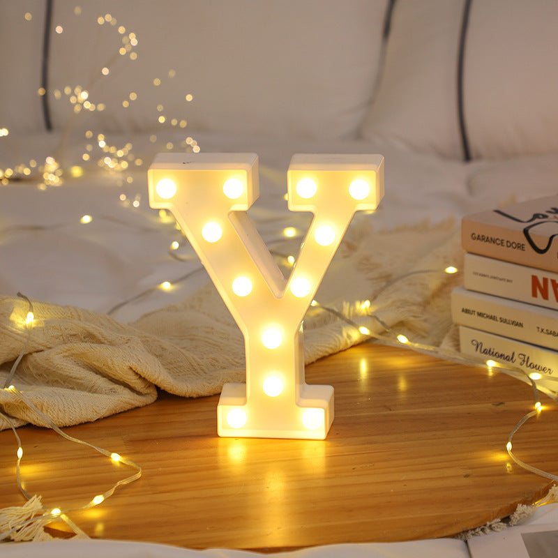 3D Marquee Gold with Warm White 6"