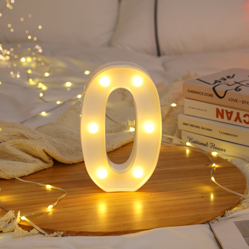 3D Marquee Gold with Warm White 6"