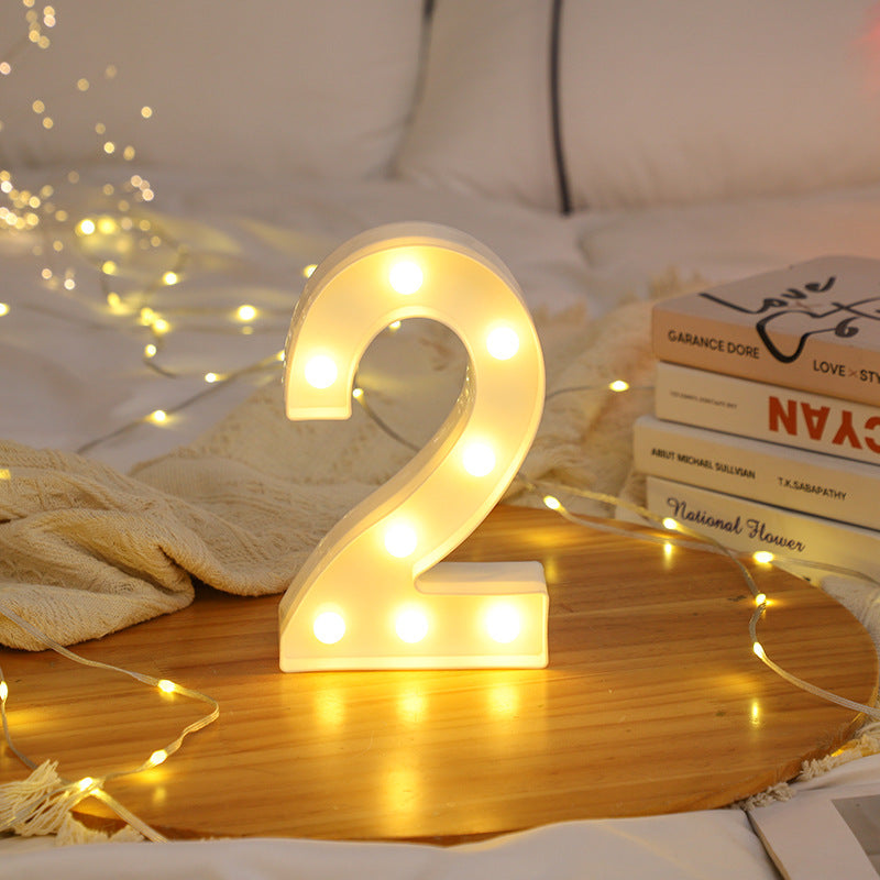 3D Marquee Gold with Warm White 6"