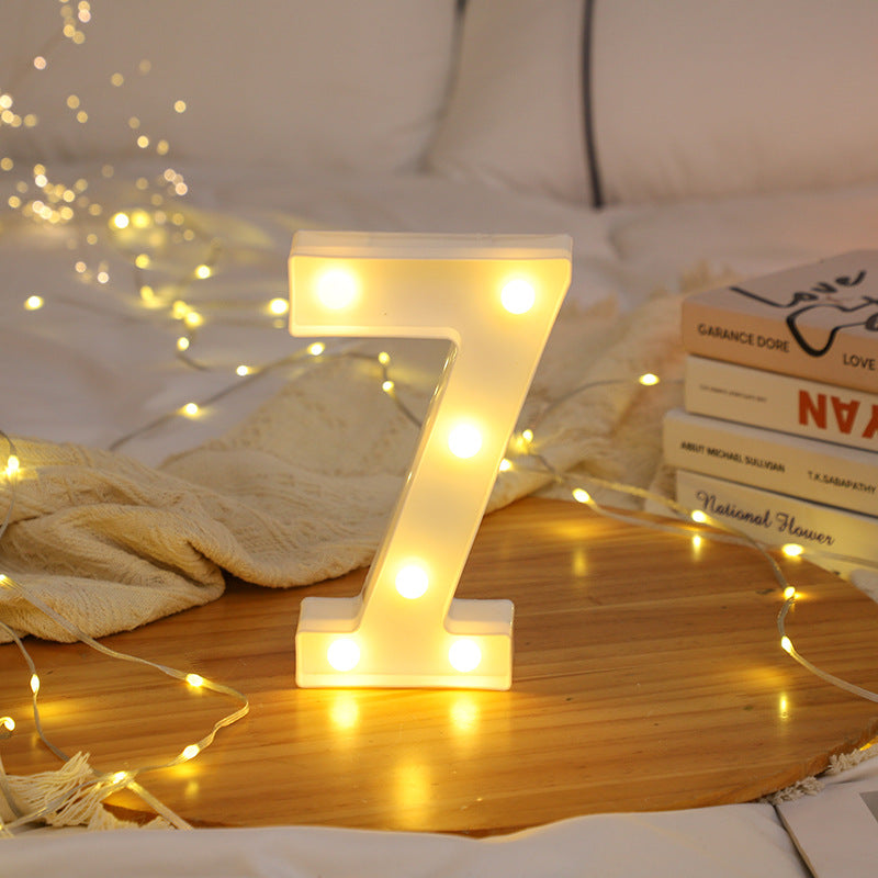 3D Marquee Gold with Warm White 6"