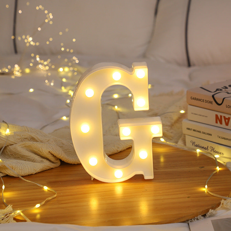 3D Marquee Gold with Warm White 6"