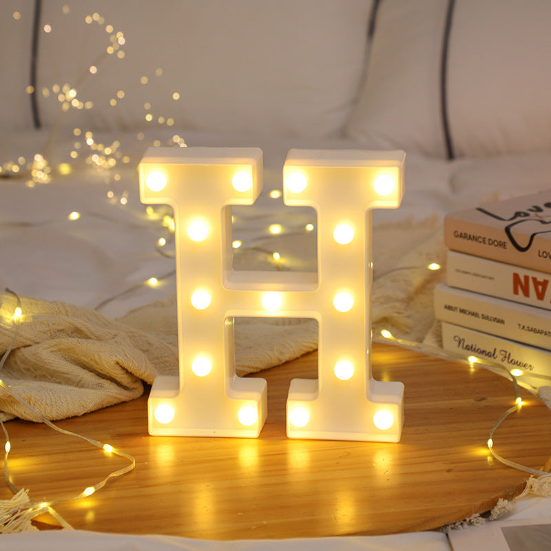 3D Marquee Gold with Warm White 6"