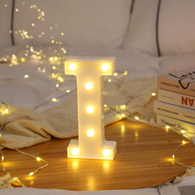 3D Marquee Gold with Warm White 6"