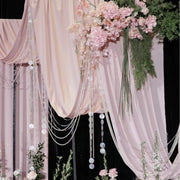 4-Way Stretch Spandex Backdrop Drape Curtain Flesh Pink