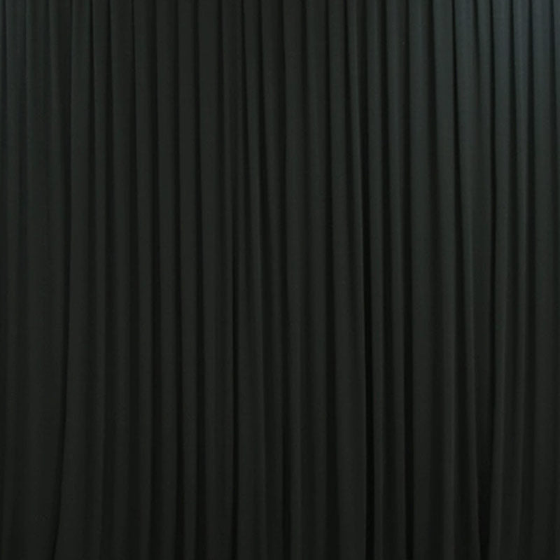 4-Way Stretch Spandex Backdrop Drape Curtain Black