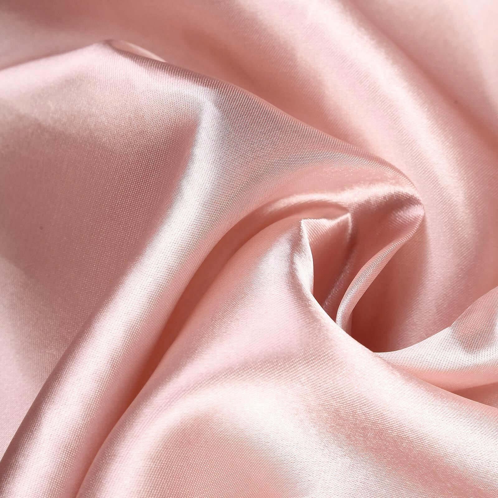 Satin Rectangular Tablecloth 57"x108" Black-No splicing