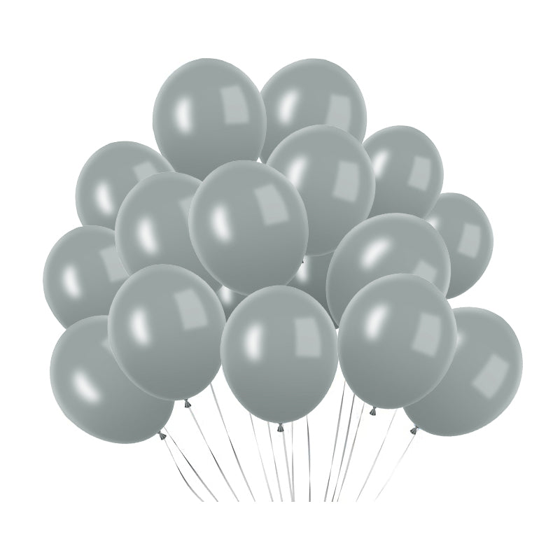 5" Latex Balloons 100 Pcs Pastel Dusk Green