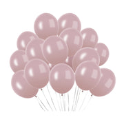 5" Latex Balloons 100 Pcs Pastel Dusk Rose