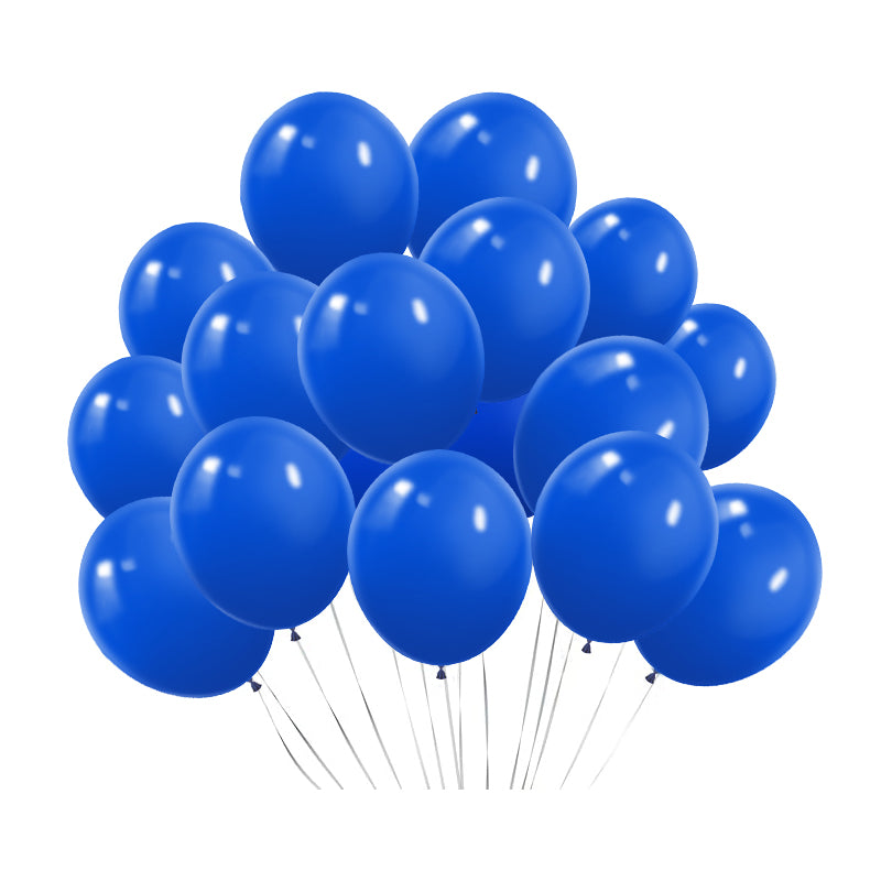 Matte 5" Latex Balloons 100 pcs Royal Blue