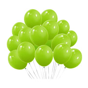 Matte 5" Latex Balloons 100 pcs Mint Green