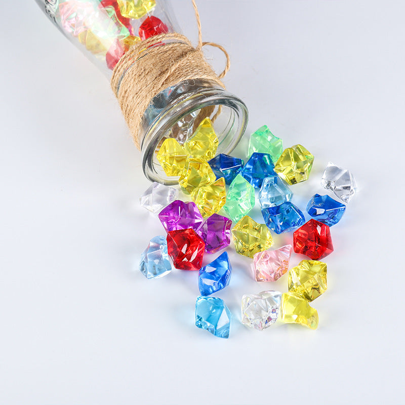 320 Pcs Acrylic Ice Bead Vase Fillers Colorful