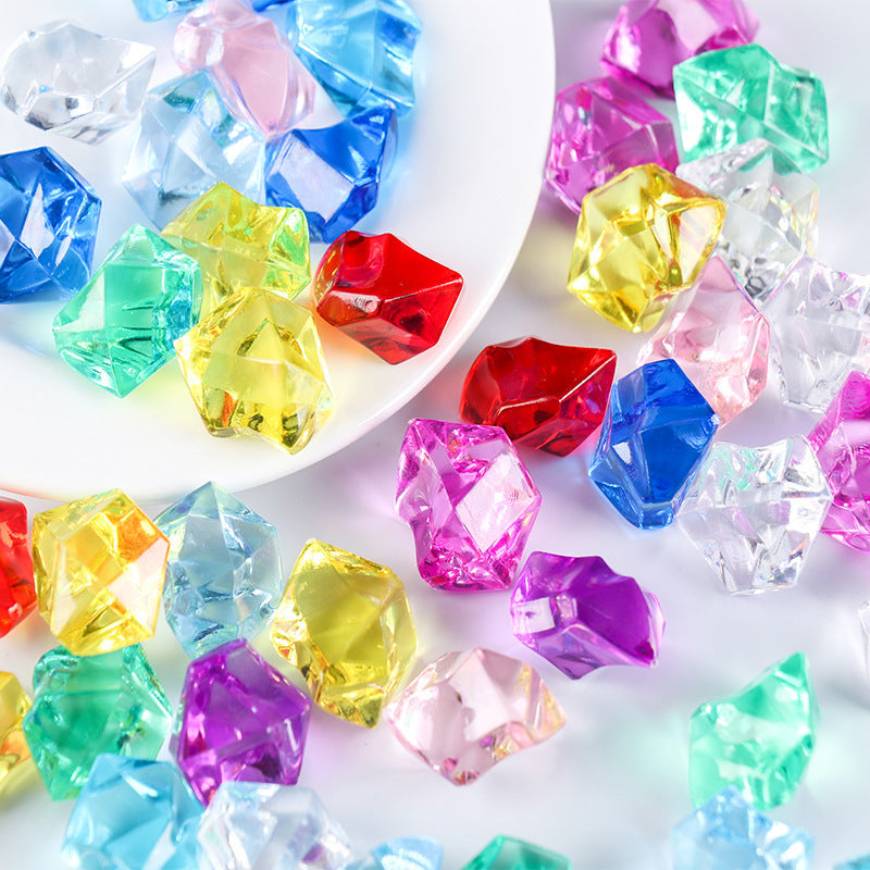 320 Pcs Acrylic Ice Bead Vase Fillers Colorful