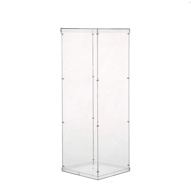 32" Clear Acrylic Cube Display Riser Stands