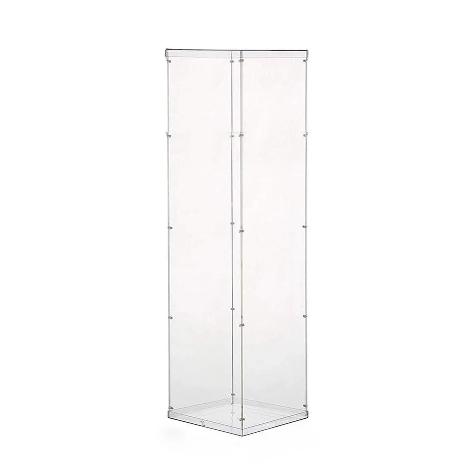 40" Clear Acrylic Cube Display Riser Stands