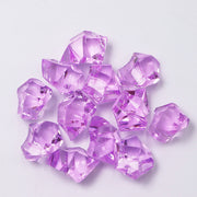 320 Pcs Premium Acrylic Ice Crystal Diamond Vase Fillers Light Rose