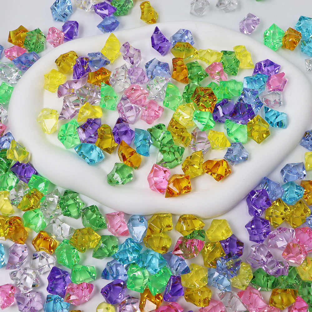 320 Pcs Premium Acrylic Ice Crystal Diamond Vase Fillers Colorful