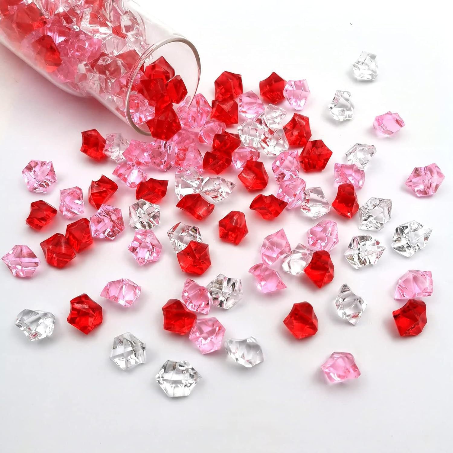 320 Pcs Premium Acrylic Ice Crystal Diamond Vase Fillers
