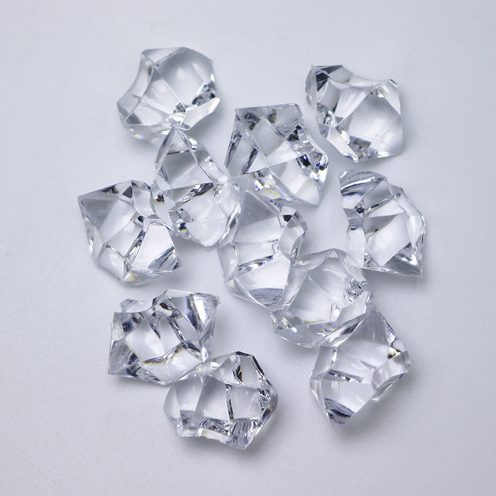 320 Pcs Premium Acrylic Ice Crystal Diamond Vase Fillers Transparent