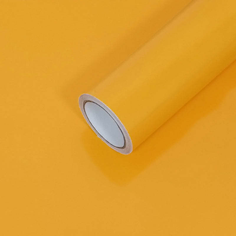 Permanent Vinyl Lettering Stickers Dark Yellow