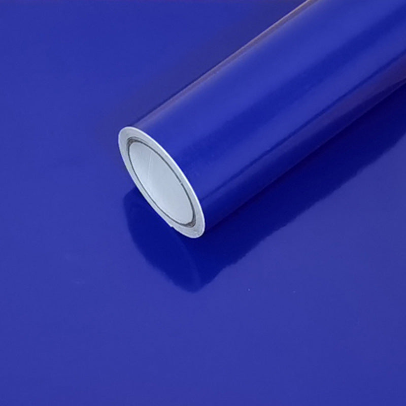 Permanent Vinyl Lettering Stickers Dark Blue