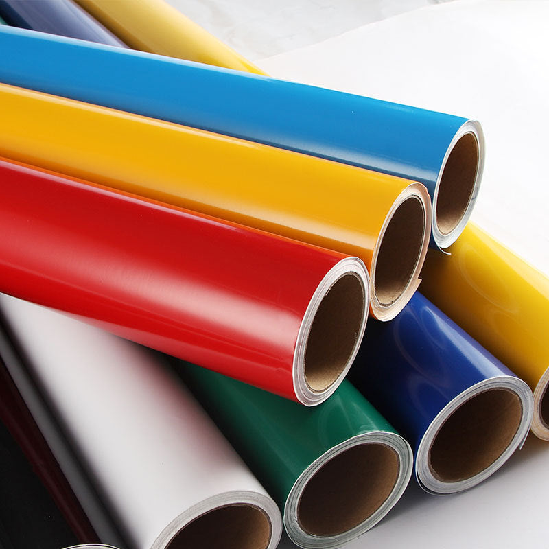 Adhesive Vinyl Roll 12"x16ft Glossy Dark Blue