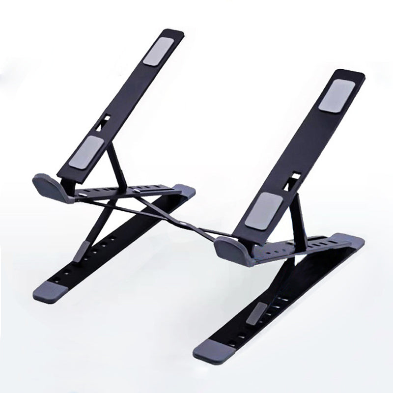 Laptop Stand Adjustable Portable Aluminum Black