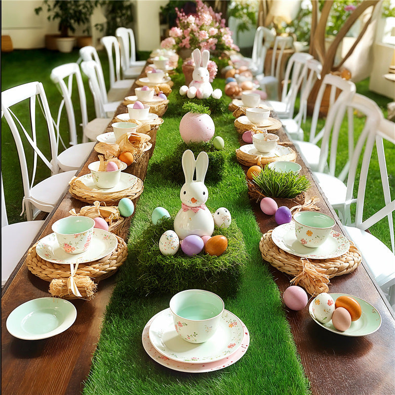 Artificial Grass Table Runner 9ft Green