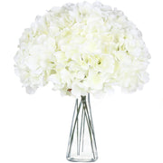 Fake Hydrangea Artificial Flowers with Stems Real Touch Cream