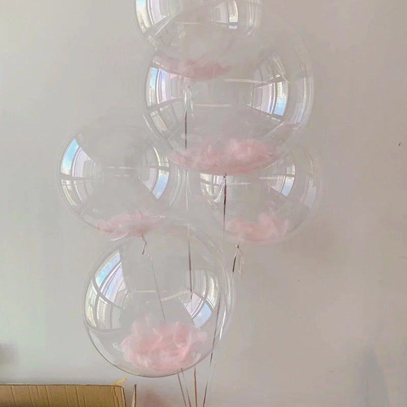 Bobo Balloons Bubble Balloons Clear Bobo Balloon Large Transparent Bubble Balloon for Christmas Wedding Birthday Party Decoration