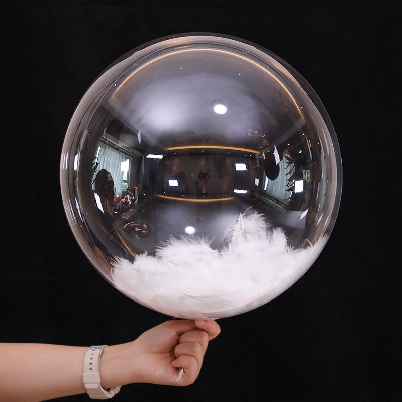 Bobo Balloons Bubble Balloons Clear Bobo Balloon Large Transparent Bubble Balloon for Christmas Wedding Birthday Party Decoration