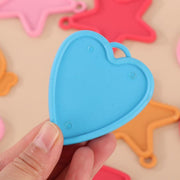 40PCS Balloon Weights Plastic Heart Shaped Balloon Pendants