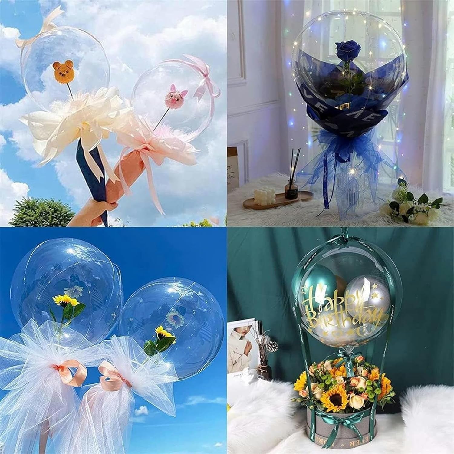 DIY Balloon Stuffing Machine Transparent 15”