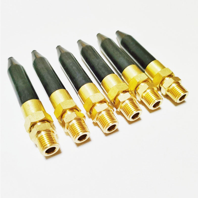 All-copper Helium Gas Pressure Reducing Valve Inflation Nozzle Balloon Inflation Nozzle Rubber Specifically For Helium Gas