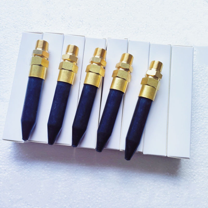 All-copper Helium Gas Pressure Reducing Valve Inflation Nozzle Balloon Inflation Nozzle Rubber Specifically For Helium Gas