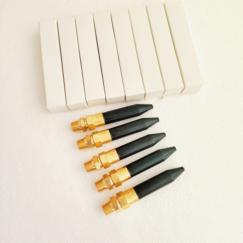 All-copper Helium Gas Pressure Reducing Valve Inflation Nozzle Balloon Inflation Nozzle Rubber Specifically For Helium Gas