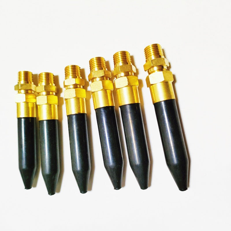 All-copper Helium Gas Pressure Reducing Valve Inflation Nozzle Balloon Inflation Nozzle Rubber Specifically For Helium Gas