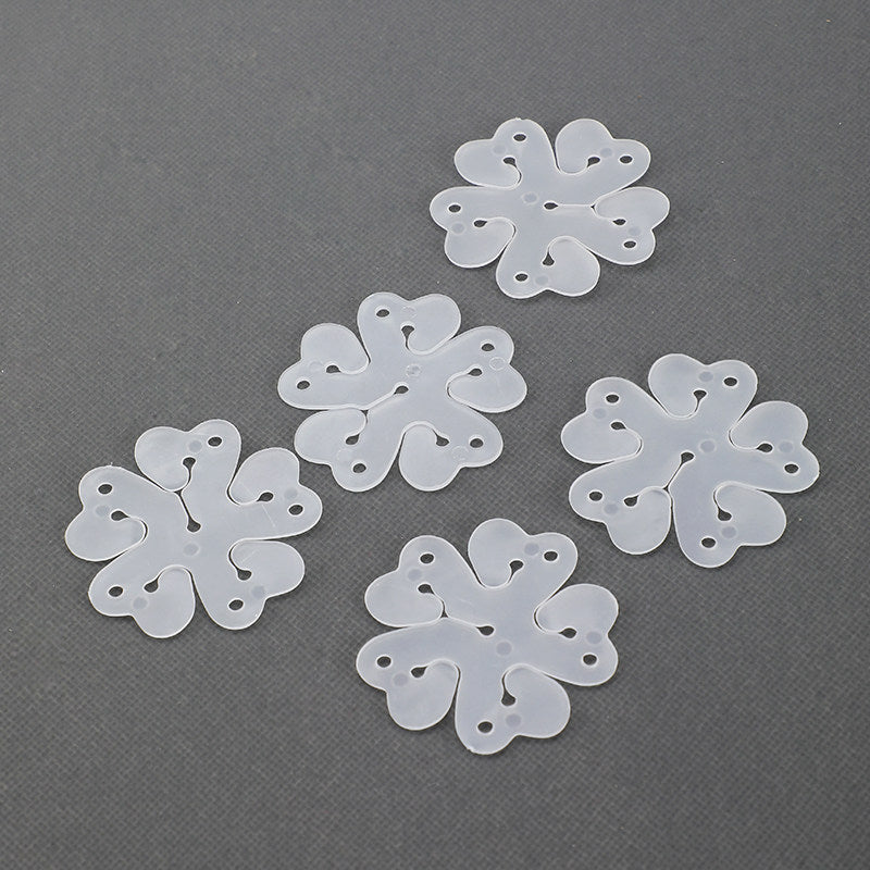 50 Pcs Balloon Plum Blossom Clamp