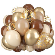 40 Pcs 12" Coffee Balloons Kit
