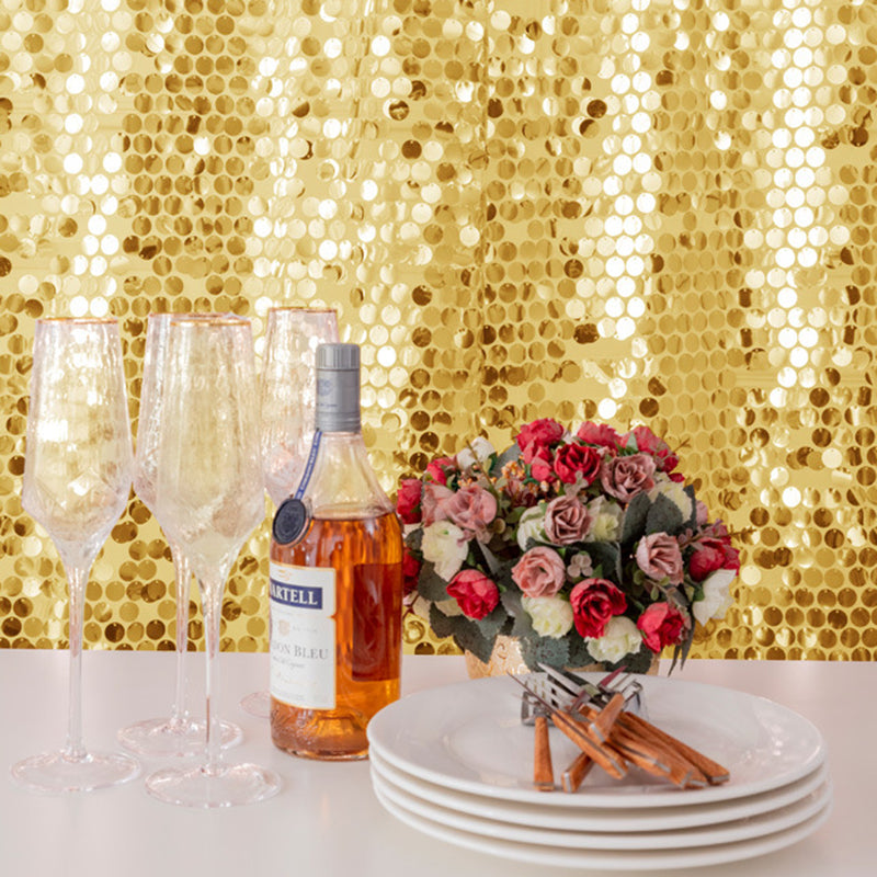 9FTx9FT Big Sequin Backdrop Curtains Panels Drapes Home Party Supplies Sequin Background for Parties Shimmer Wall Backdrop Cloth