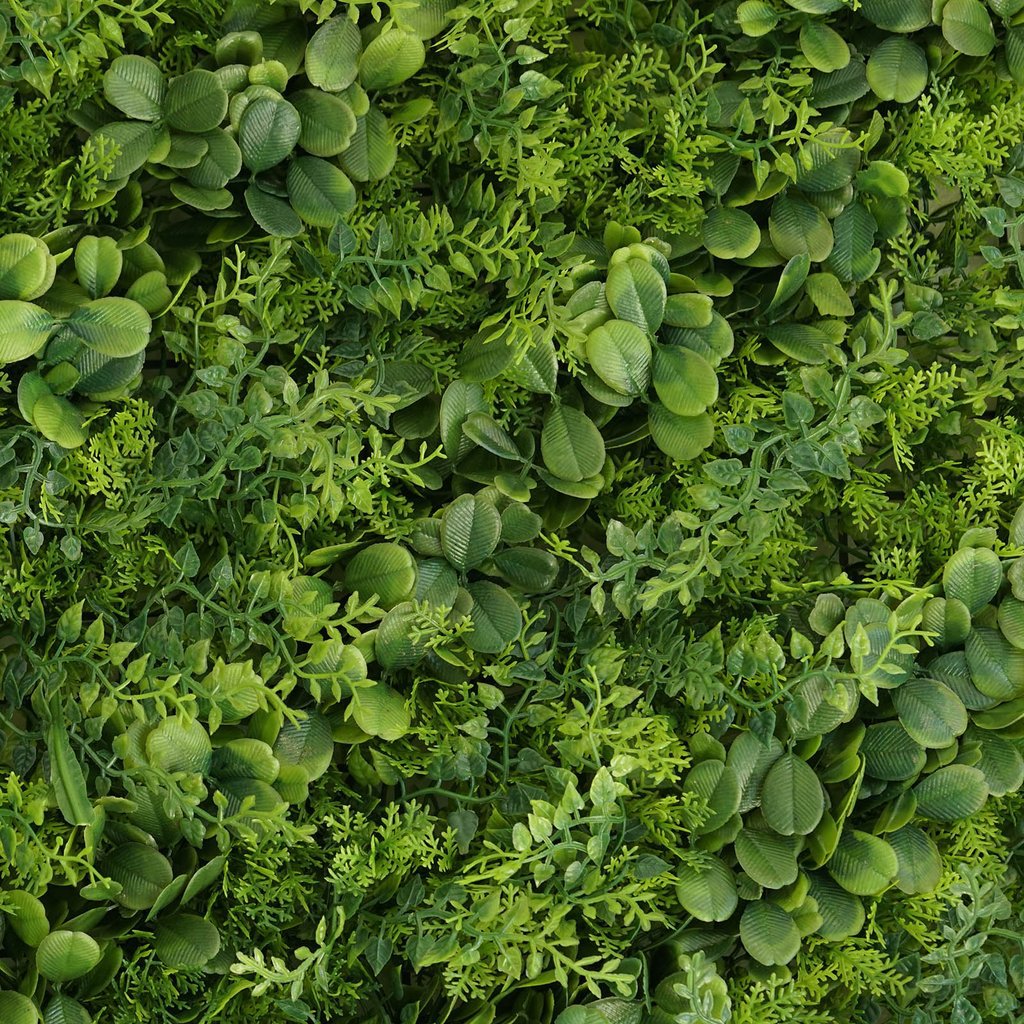 Boxwood Hedge Locust and Cypress Garden Wall Backdrop Mat 4 Artificial Panels 11 Sq ft Green