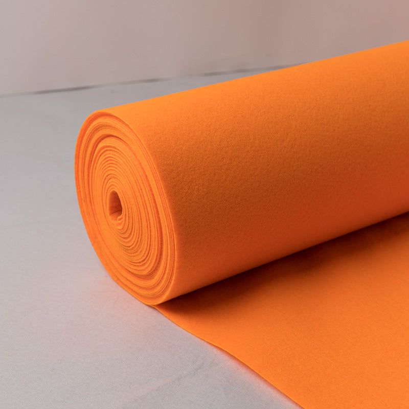 Carpet Runner For Party 50 Feet White Aisle Runner Orange