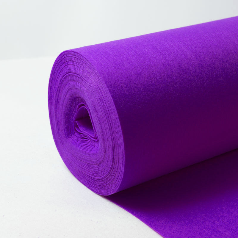 Carpet Runner For Party 50 Feet White Aisle Runner Violet