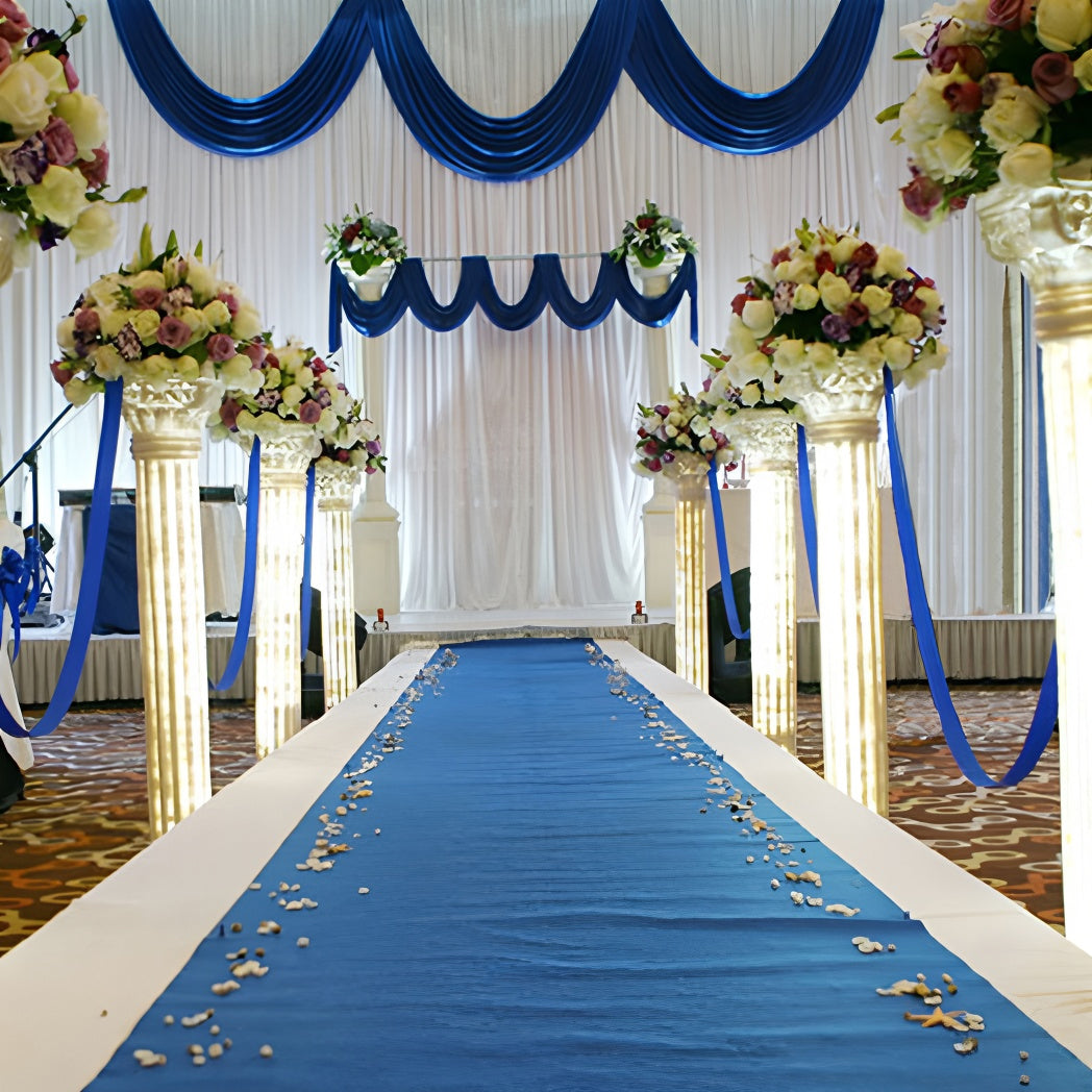 Wedding Aisle Runner Non-Woven Carpet 3ftx50ft Brown