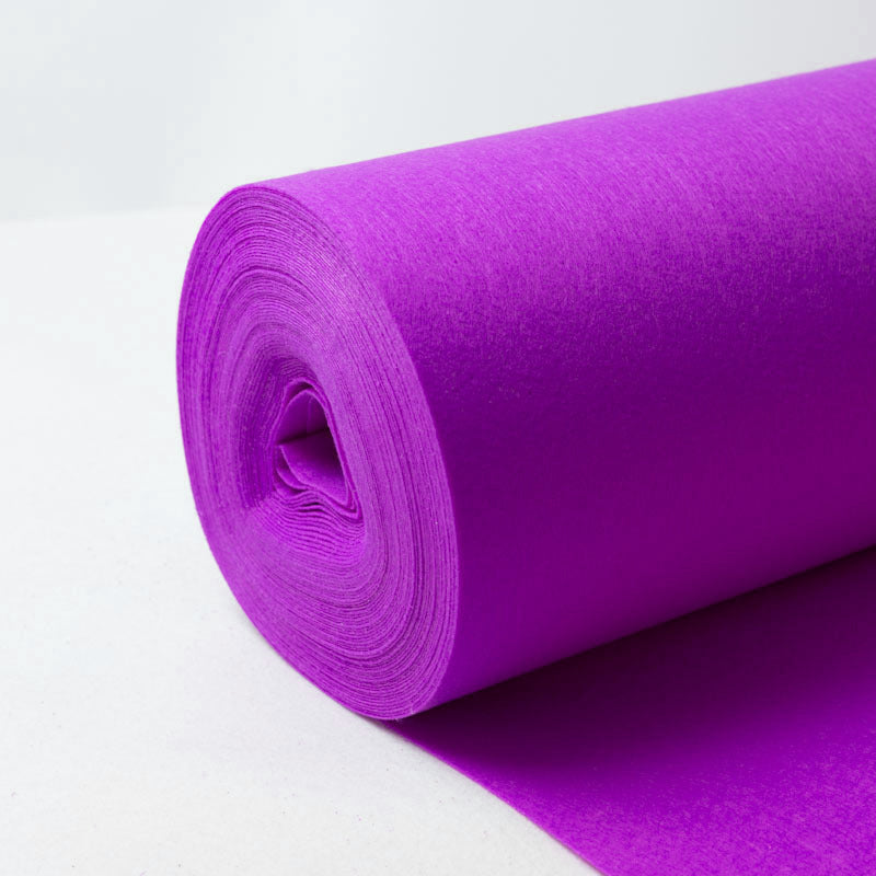 Carpet Runner For Party 50 Feet White Aisle Runner Purple