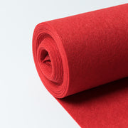 Carpet Runner For Party 50 Feet White Aisle Runner Red