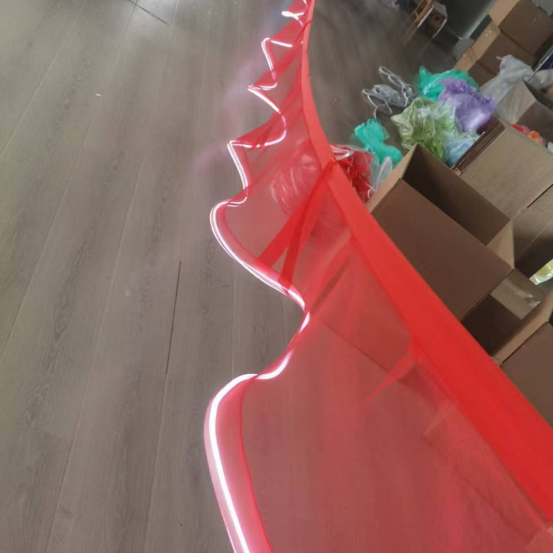 Luminous Ceiling Veil Wedding Ceiling Decorative Light Strip 50 Long 60cm High Easy to Install Reusable Creative Light Strip for Birthdays Parties Weddings