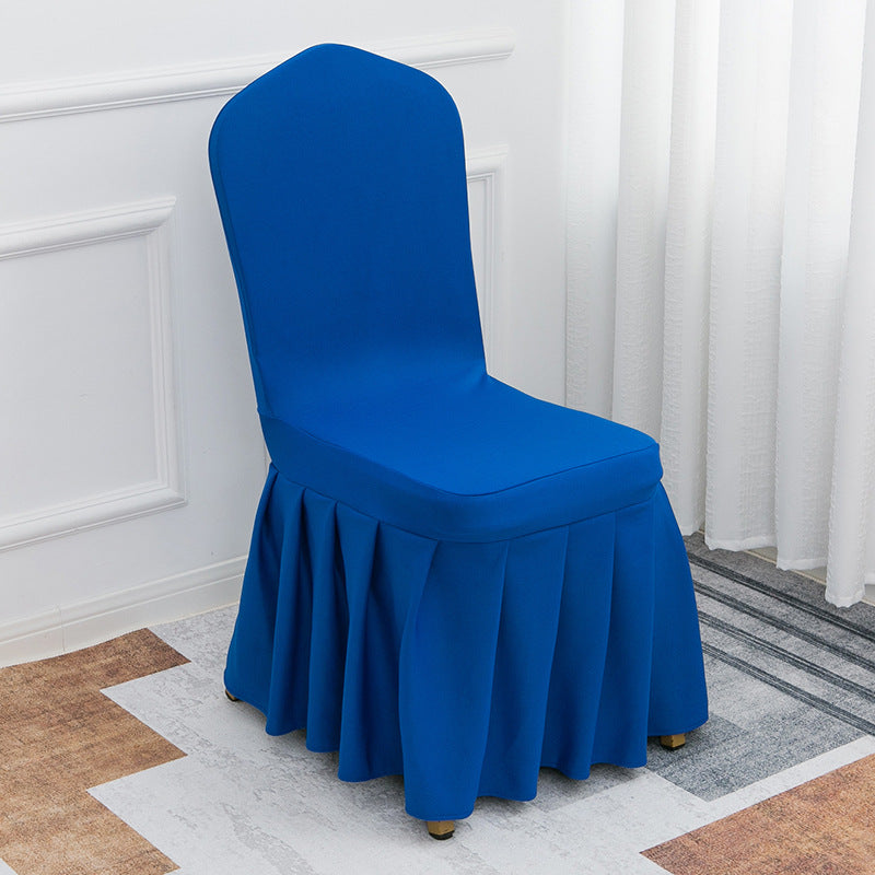 Stretch Banquet Chair Cover Royal Blue