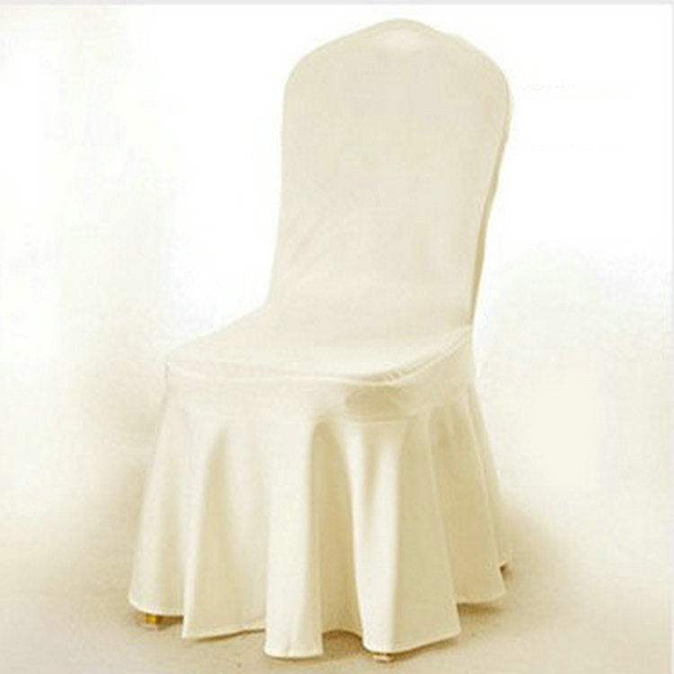 Stretch Banquet Chair Cover Sundress Beige