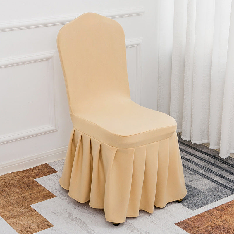 Stretch Banquet Chair Cover Champagne