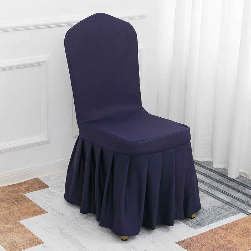 Stretch Banquet Chair Cover Navy